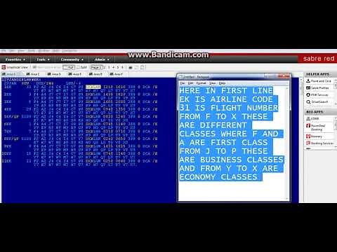 SABRE TRAINING COMPLETE SABRE BASIC TRAINING PART 1