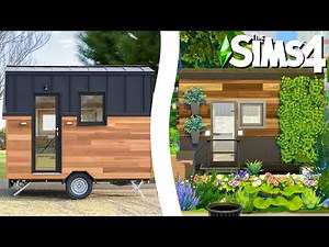 RECREATING a REAL TINY HOUSE \\\\ The Sims 4 Speed Build REAL TO SIMS #5 [NO CC]