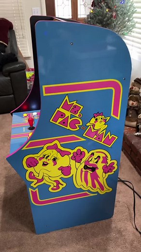 Ms. PAC-MAN Customized Arcade 1Up Experience
