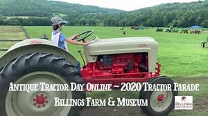 3.1K views · 122 reactions | What better way to close out Tractor Days at Billings Farm than with one last Antique Tractor Parade! Watch exhibitors from age 9 to age 100 pilot an amazing display of tractors dating from 1935 to the 1960's. Find more at Billings Farm Tractor Days Online at https://billingsfarm.org/tractor-days-online/ | Billings Farm & Museum | Facebook
