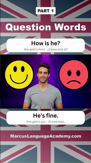 🇬🇧 Master Question Words in English 1-10 | Q&A for Beginners #LearnEnglish #Shorts