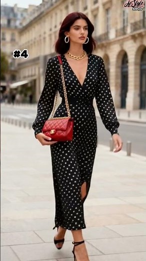 Top 5 Most Beautiful Street Outfits! 🏙️ Look Classy & Chic