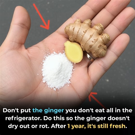 11K views | Don't put the ginger you don't eat all in the refrigerator. Do this so the ginger doesn't dry out or rot. After 1 year, it's still fresh. | Video Clip | Facebook
