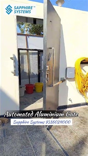 Aluminium Motorised Gate Design 🚪✨ | Sapphire Systems