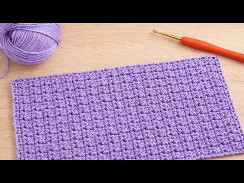 Macrame Look Crochet Stitch | Easy Repeating Pattern