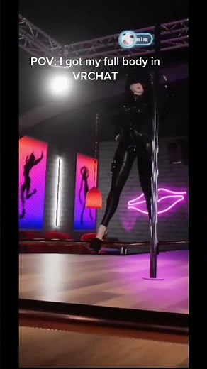 Full body in VRchat : Pole dance