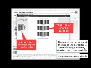 How to Create a Barcode?