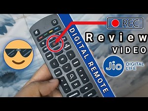 Jio Set Top Box Remote Control Review & Information | Recording Features in Jio Digital Remote.