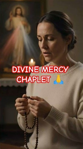 Divine Mercy Chaplet 🙏 Jesus I Trust in You #catholicprayer #rosarydevotion #divinemercysunday
