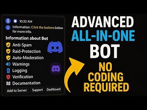Best All In One Bot/ Utility Bot | 150+ Commands | Free Code | Repilt