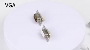 10PCS DB9 RS232 D-SUB Serial Solder Cup Connectors, Gold Plated Joints RS232 Serial Port 9 Pin D Sub Couplers(Male x 5, Female x 5)