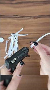 ✨ DIY Ribbon Flower with Pearls | Quick & Elegant Craft #DIY#Handmade#RibbonFlower