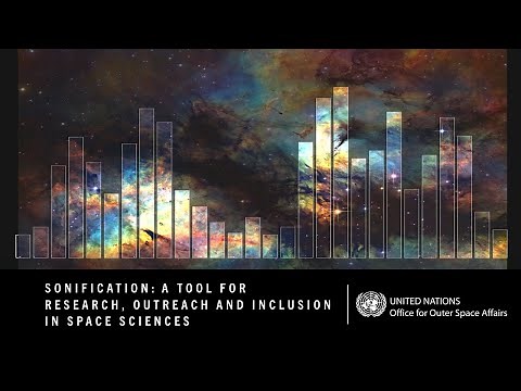 Sonification: a tool for research, outreach and inclusion (Segment 1: Project showcase)