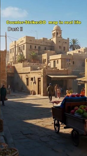 Real Life Dust II from CS:GO | Insane Realism! #counterstrike2 #dust2