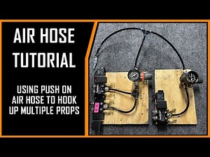 Connecting Multiple Pneumatic Props Using Push On Air Hose