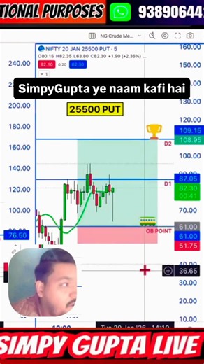 Simpy Gupta Live Trading on Instagram: "Sbka pyara Simpy Bhaiya #trading #optionstrading #profitabletrading"