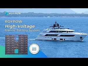 ROYPOW High-Voltage Marine Battery System