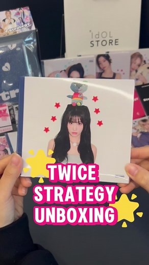 TWICE STRATEGY UNBOXING #idolstore #twice #트와이스 #앨범깡 #언박싱 #unboxing #拆專