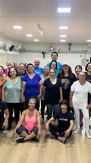 FitVida Academia on Instagram: "Brincadeiras à parte… quem nunca teve alguma alteraçãozinha😅 Aqui na Fit Vida o que de fato todos tem em comum é a vontade de viver mais e melhor🥰 Movimento é saúde, autonomia e longevidade. Vem Viver essa experiência conosco. Afinal de contas a Melhor Idade é Agora! Fit Vida! Cuidando de você em todas as fases da sua vida!🩵"