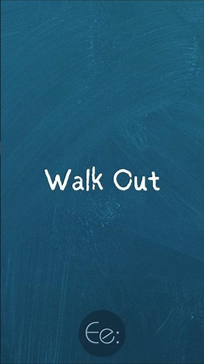 Walk Out 🚶‍♂️🚪 What Does It Mean? #english #phrasalverbs #phrases #expression #meaning #esl #tips