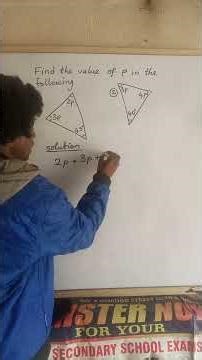 99% FAIL This Triangle Puzzle! Can You Solve for P?Geometry Challenge‪@velianobasicmathsonline‬