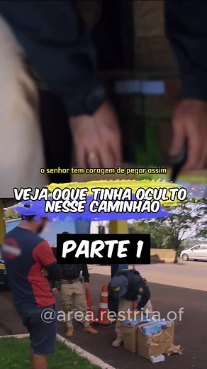 Caminhão Do Cri... I Parte 1 I #operaçaofronteira #policiarodoviariafederal #prfbrasil #prf #apreensão #police #foryou #fy