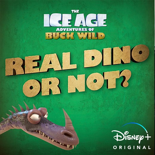 10K views · 101 reactions | Watch as Simon Pegg and Justina Machado put their dinosaur knowledge to the test, as they play Real Dino or Not! The Ice Age Adventures of Buck Wild starts streaming tomorrow on Disney+! Ice Age Movies | Walt Disney Studios | Facebook