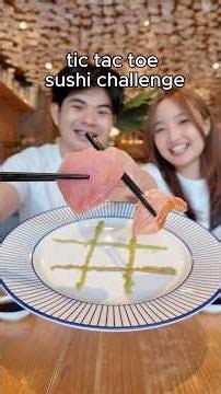 Tic Tac Toe Sushi Challenge 🍣