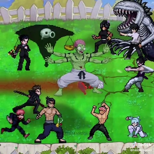 Exciting PVZ x JJK Funk Collaboration