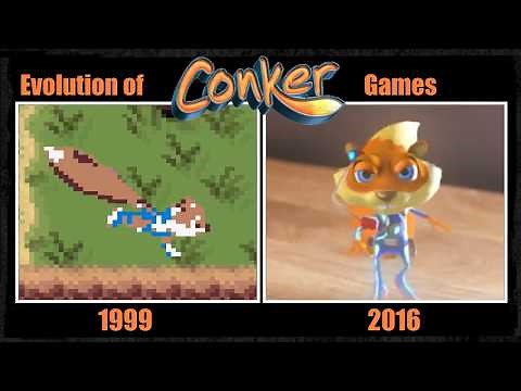 From Pocket Tales to Young Conker | Evolution of Conker Games 1999 - 2016