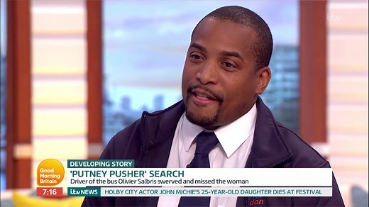 Putney pusher: Bus driver recalls moment he almost ran over lady
