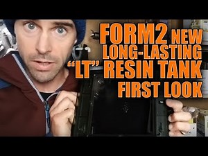 Formlabs Long lasting Resin Tank Unboxing and first test