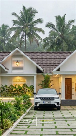 Kerala Colonial Home Design #home #architecture #keralahome #housedesign