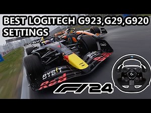 F1 24 Logitech G923 Settings