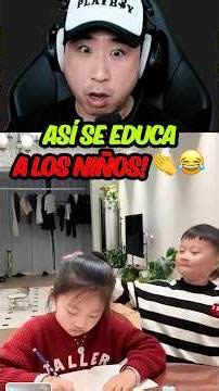Así se educa a los niños 😤😂