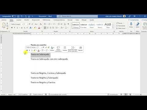 Word Formatting: Bold, Italic, and Underline