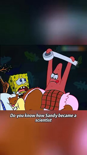 Hibernating Sandy.#movie #animation #fyp #spongebob #shorts | Short Animation