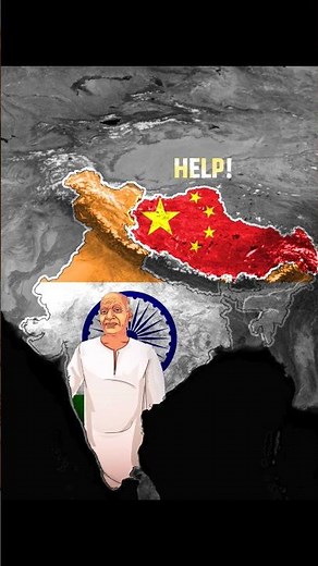 when Tibet was a independent country🇨🇳#shorts #2danimation #mapping