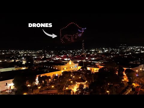 Show de Drones en Mexico - Feria Tlaxcala
