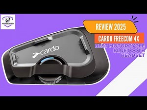 Cardo Freecom 4X Review 2025 | Best Motorcycle Bluetooth Headset