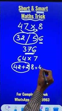 Dodging Tables Simplified II Tables up to 99 Mentally II Easy Trick to Learn Tables #youtubeshorts