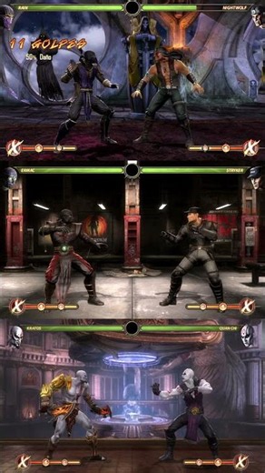 LOS COMBOS CON MAS DAÑO SIN BARRA MK9 🔥