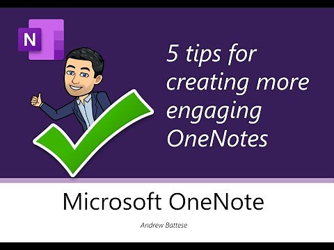 OneNote - 5 tips for creating engaging pages 🙌