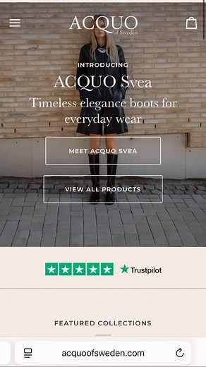 🌍 Exciting news! Our website acquoofsweden.com is now available in German and French! 🇩🇪🇫🇷 You can now explore our stylish ACQUO boots and shop with ease in your preferred language. Just select your language in the menu and enjoy the experience! More language is coming soon! From Sweden to you with love 🤍 / Team ACQUO of Sweden 🌎 We ship worldwide⁠ ✨ Premium Boots ✨ Size 37-46 👉 www.acquo.com | ACQUO Boots