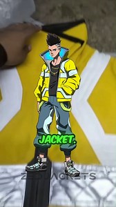 Introducing the Cyberpunk Edgerunner David Martinez Yellow Jacket....