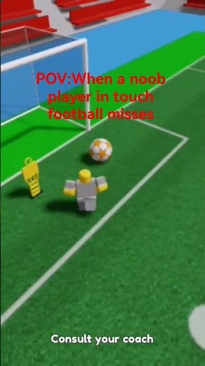 Is This Relatible? #football #roblox #fyp #touchfootball