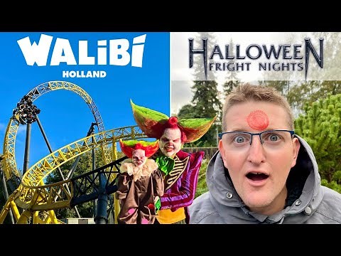 Walibi Holland Vlog October 2023 - Halloween Fright Nights
