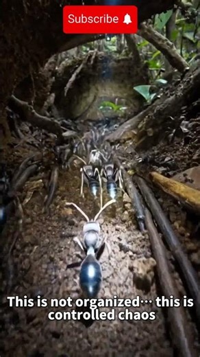 Underground Army Ant Colony Revealed (Real Ant POV Footage)