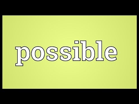 Possible Meaning