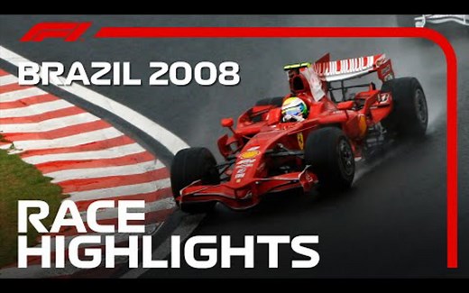 【F1回忆杀】2008年巴西大奖赛 正赛highlights 14秒的世界冠军